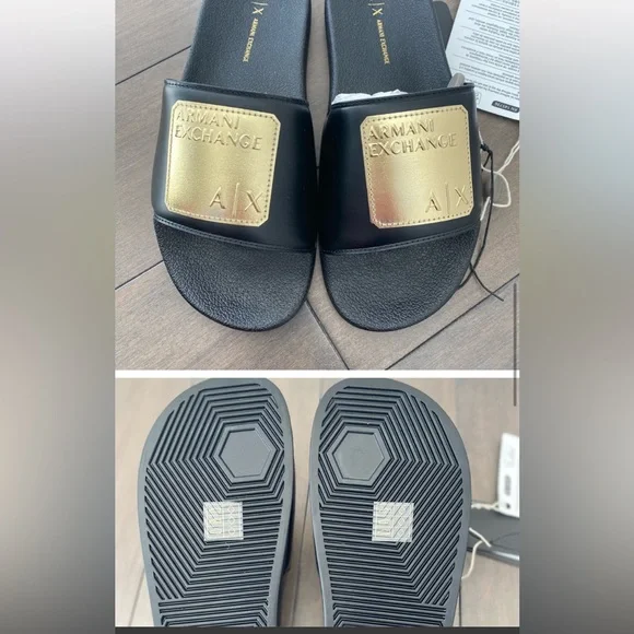 Armani Exchange logo slides ⭐️ Host Pick ⭐️ - Picture 5 of 8